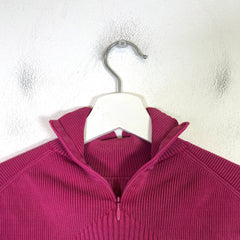 Chanel 2020 Silk Ribbed Turtleneck Top