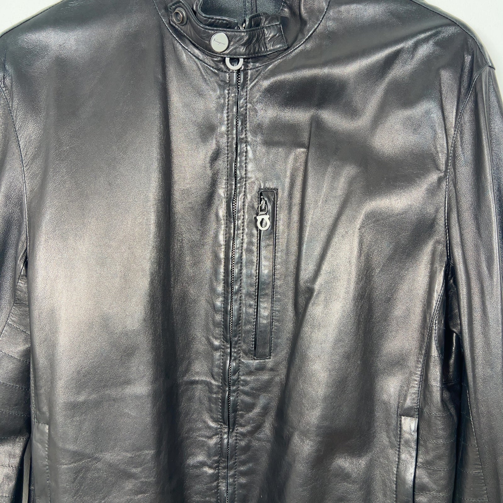 Salvatore Ferragamo Cafe Racer Jacket
