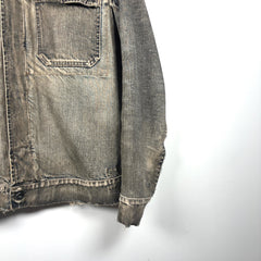 Rick Owens FW08 Dust Washed Denim Jacket