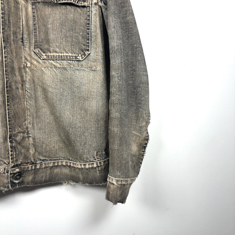 Rick Owens FW08 Dust Washed Denim Jacket