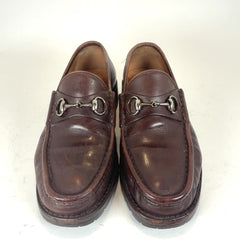 Gucci Horsebit Lug Brown Loafer