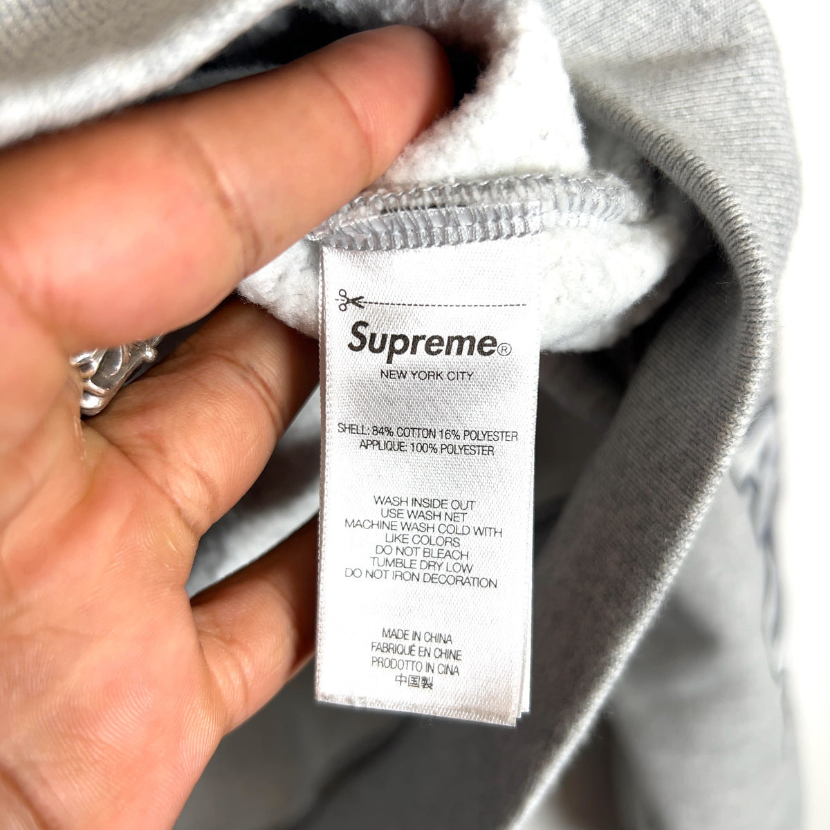 Supreme League Champs Zip-Up Hoodie