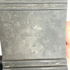 Rick Owens Megalace Cracked Leather Mule