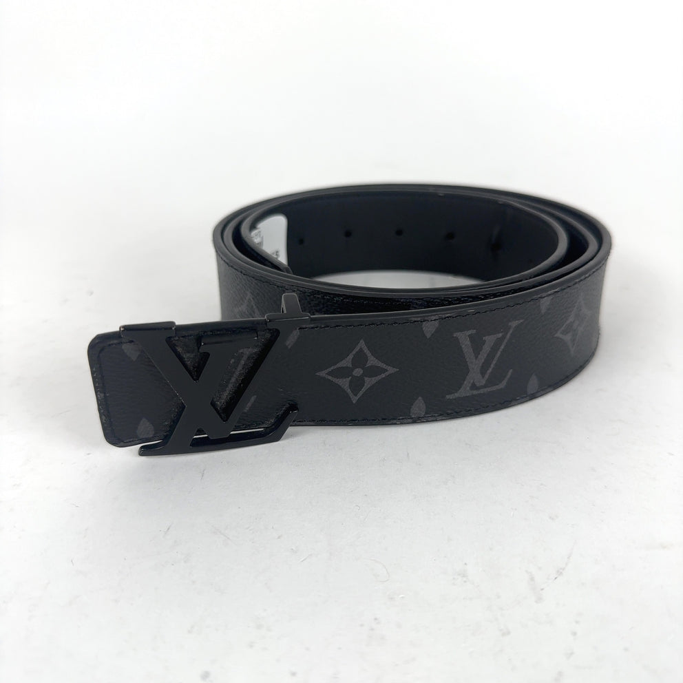 Louis Vuitton Monogram Black Belt