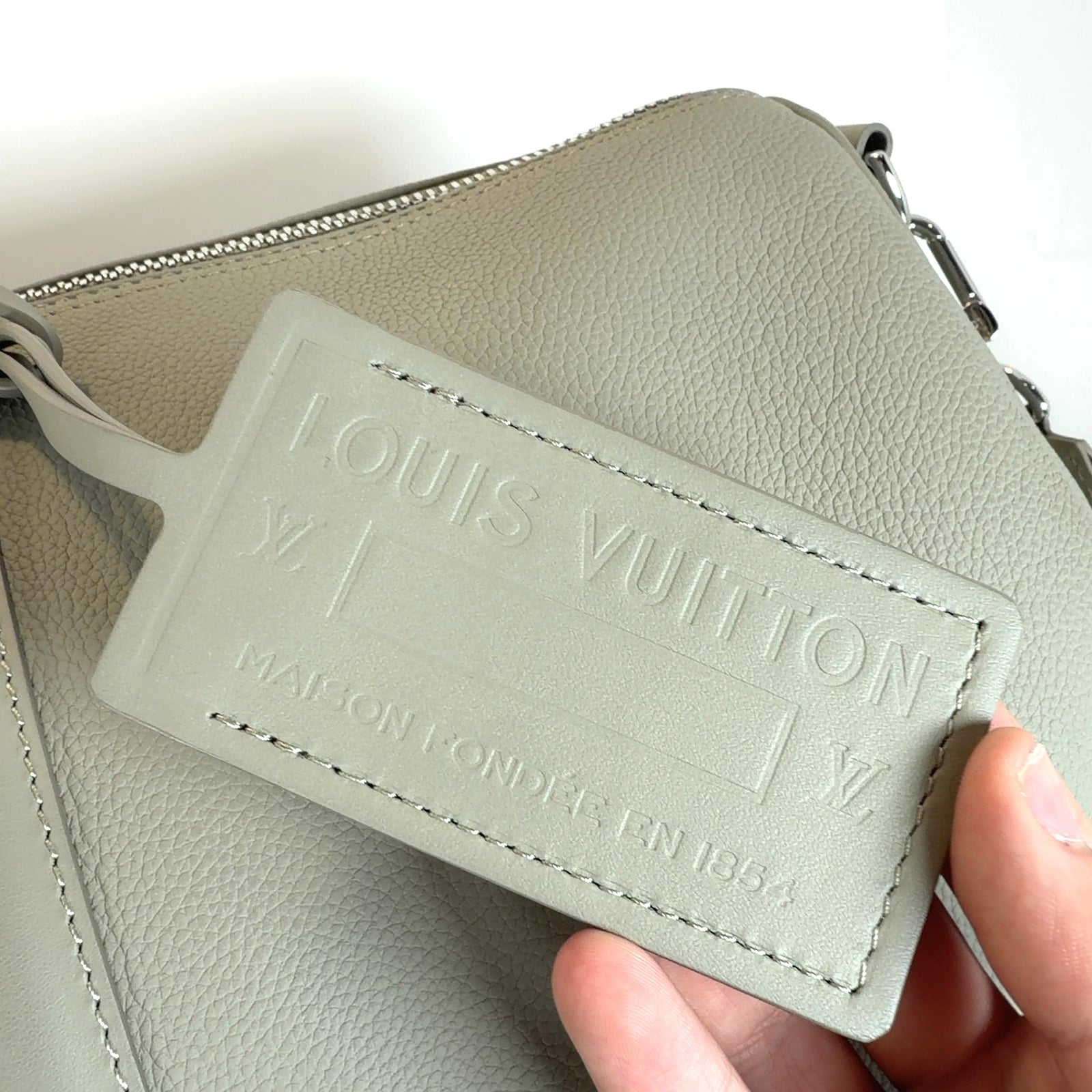 Louis Vuitton Cow-Hide Bandouliere Duffle Bag