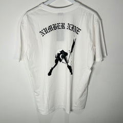 Number (N)ine White Double Skull T-Shirt Size 4