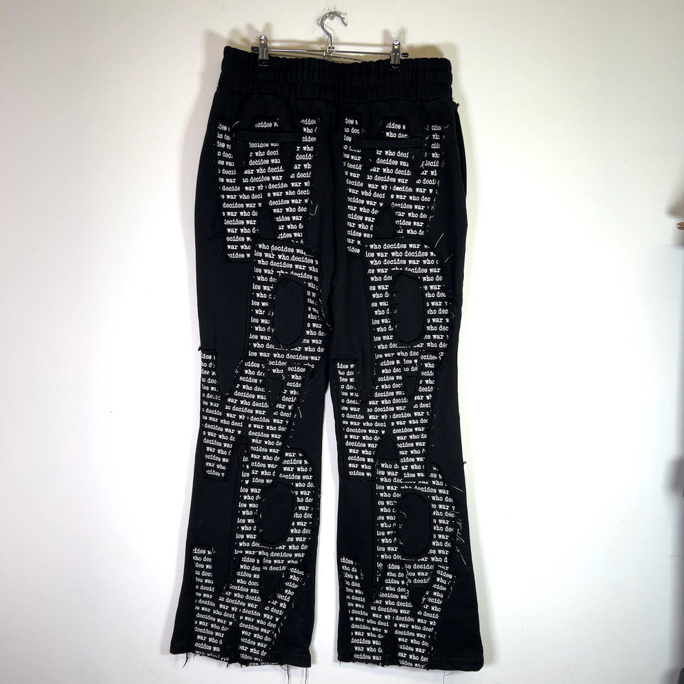 Who Decides War WDW Overlay Sweatpants