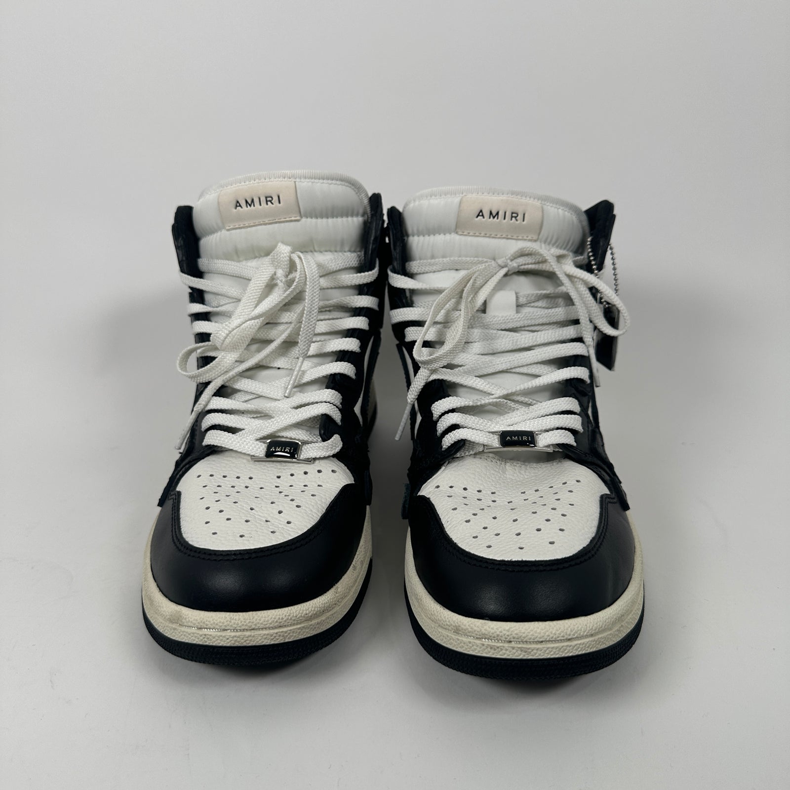 Amiri B&W Bone Court High Size 41