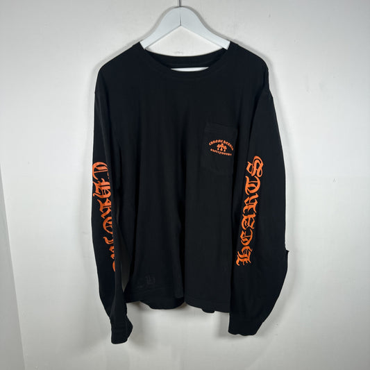 Chrome Hearts Orange King Taco Longsleeve Size XL