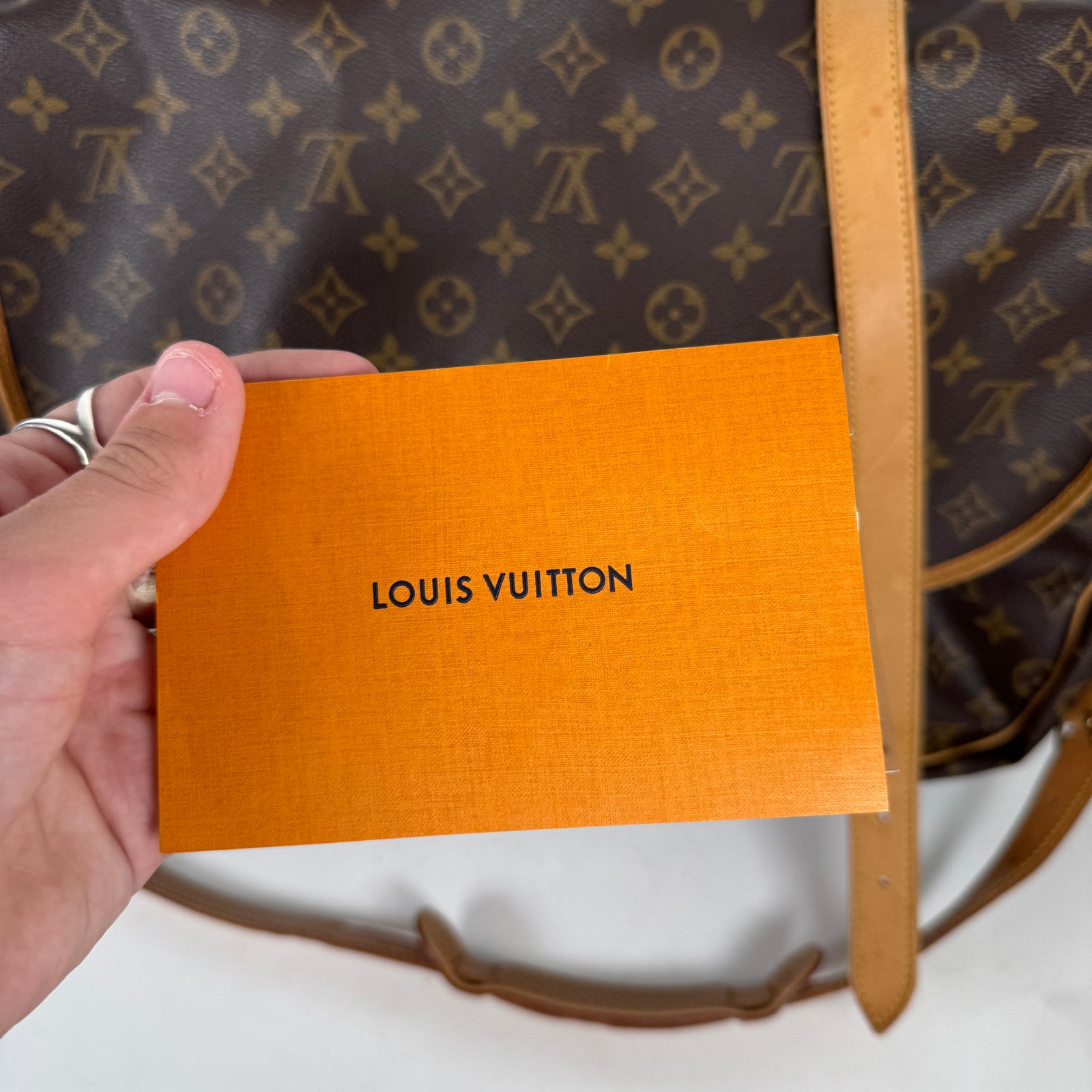 Louis Vuitton Vintage Monogram Saumur 43 Messenger Bag