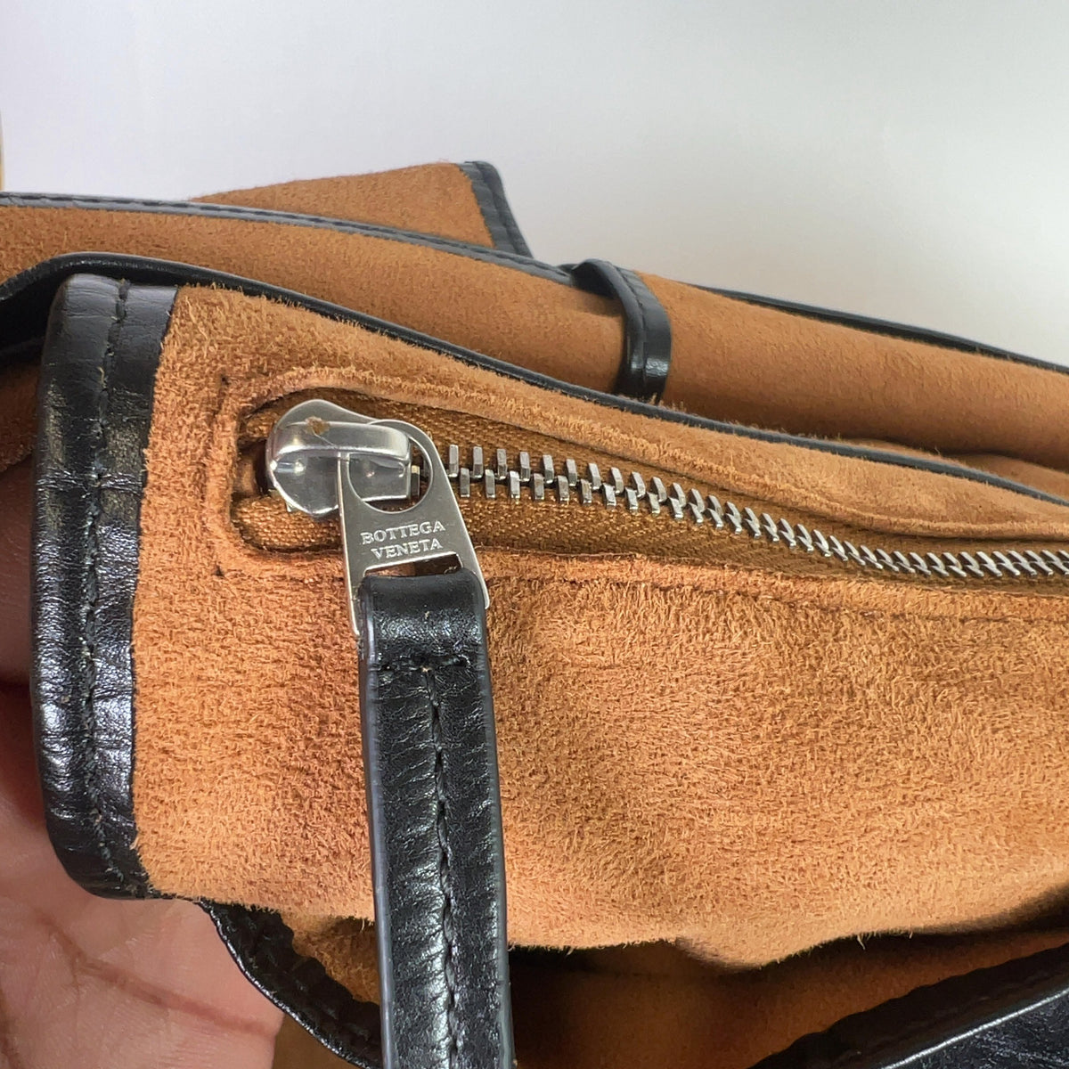 Bottega Veneta Leather Weekender Bag