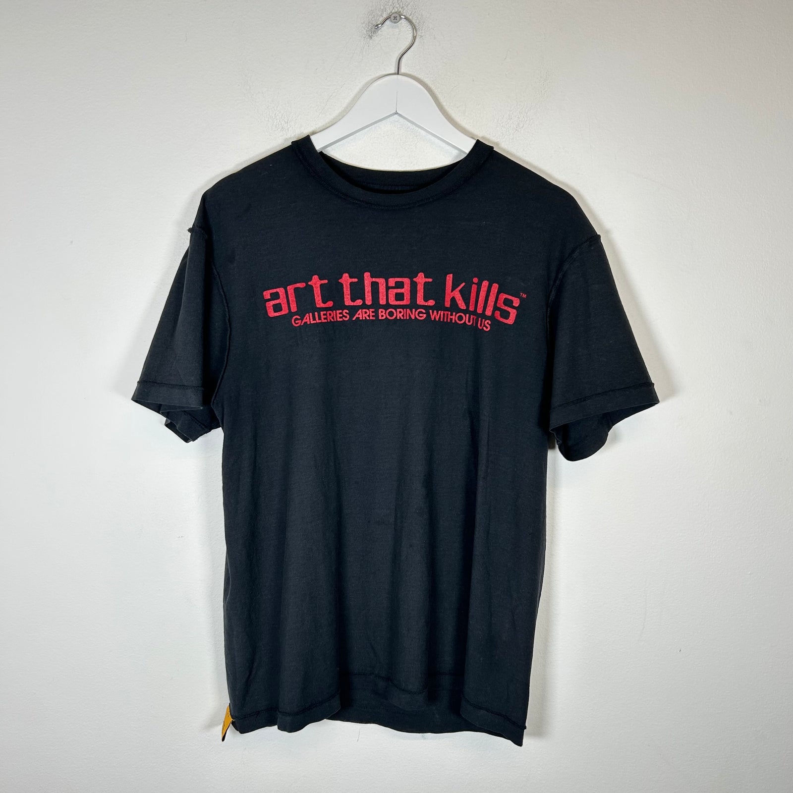 Gallery Dept Black Reversible French Logo T-shirt Size M