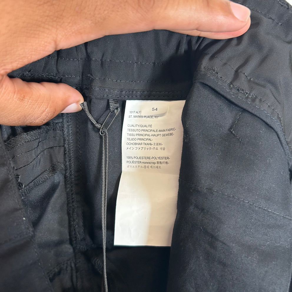 Alyx Black Tactical Cargo Nylon Shorts Size 36