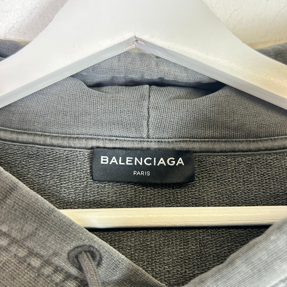 Balenciaga FW17 Paris Tourist Souvenir  Hoodie