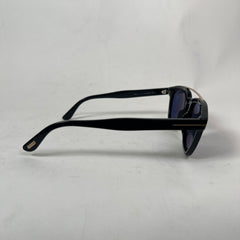 Tom Ford Black Pilot Sunglasses