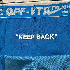 Off-White x Nike Dri-Fit Blue 'Sport' Leggings Size M