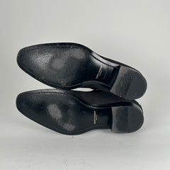 Saint Laurent Paris Charcoal Wyatt Jodphur Boots Size 45