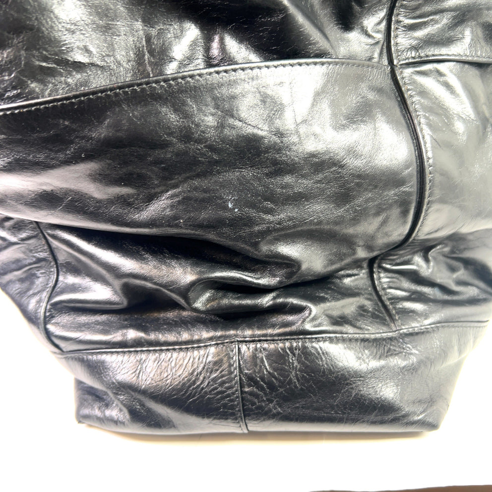 Bottega Veneta Leather Weekender Bag