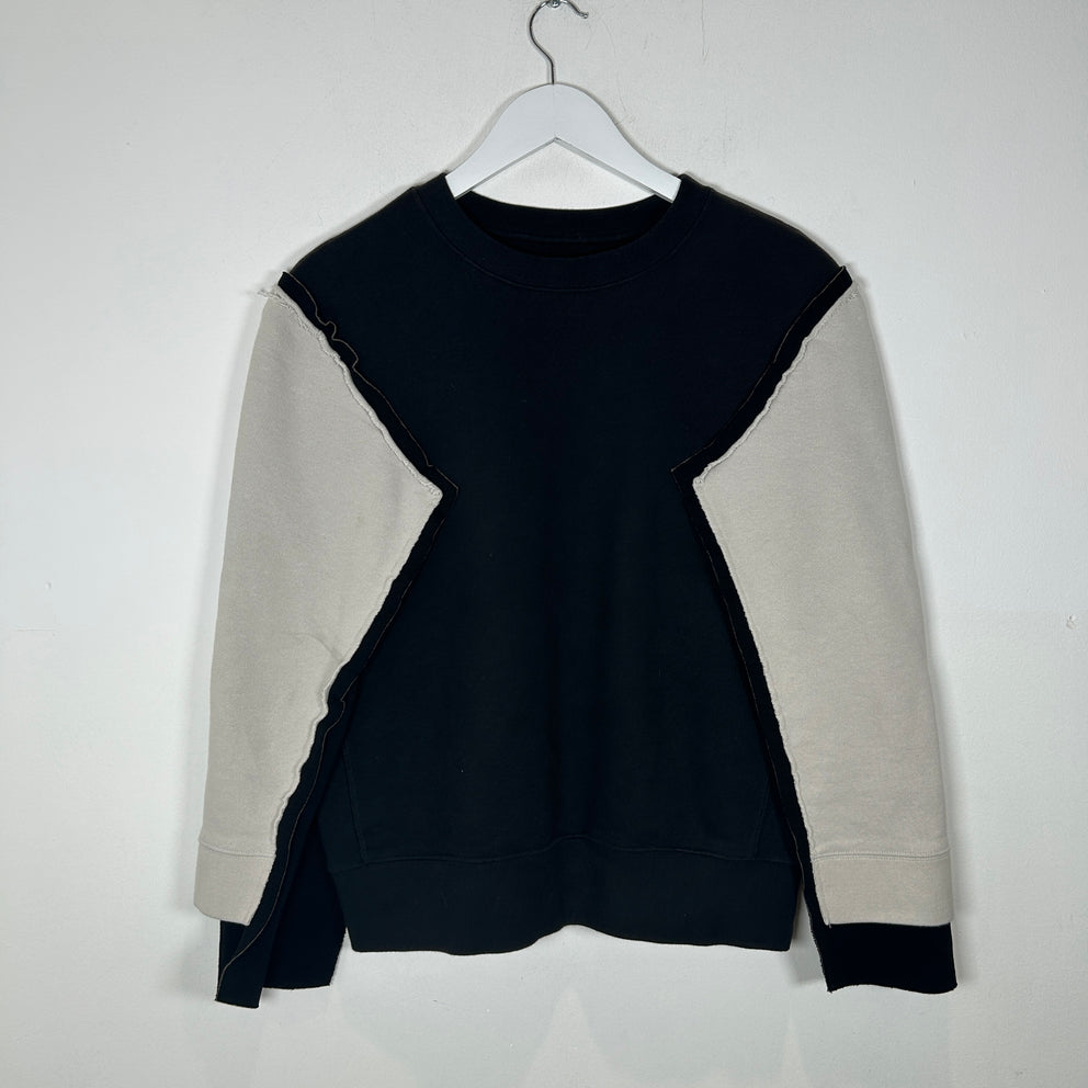 Maison Margiela Contrast Sleeve Crewneck Size XS