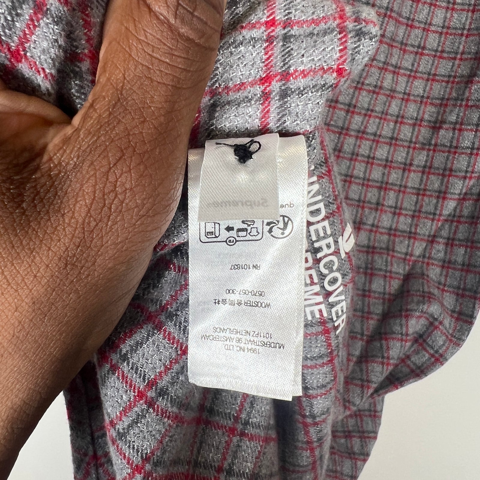 Undercover x Supreme Arabic Button Up Size S