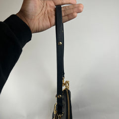 Louis Vuitton Black Lambskin Embossed Coussin BB Bag