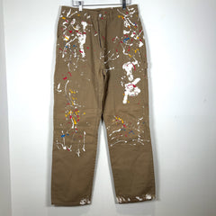 Martine Rose Paint Splatter Carpenter Pants
