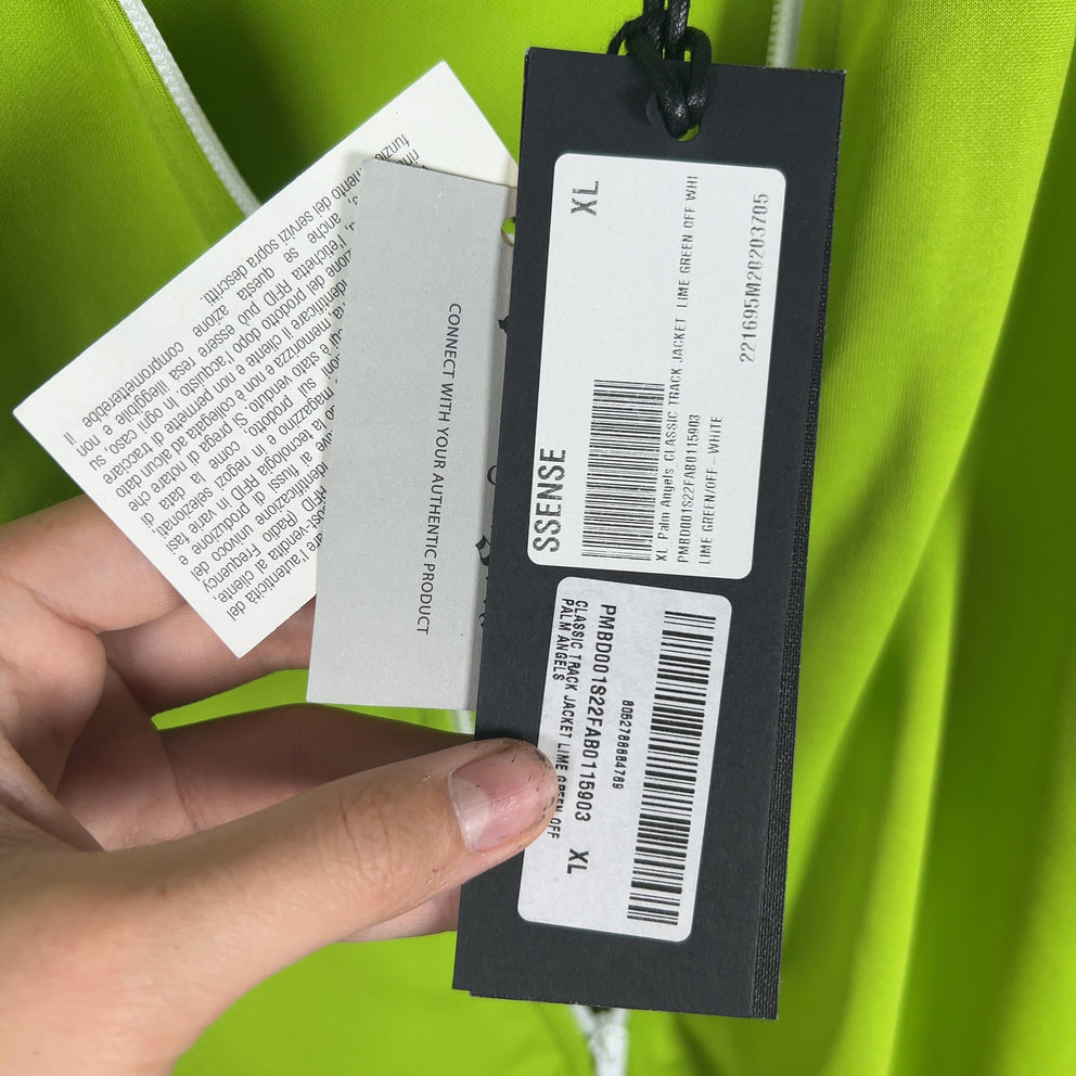 Palm Angels Slime Green Track Jacket