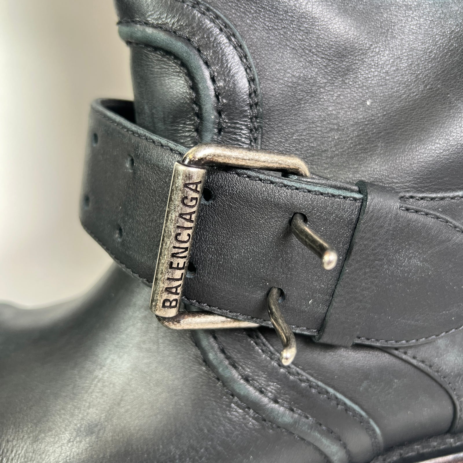 Balenciaga Venom Leather Boots