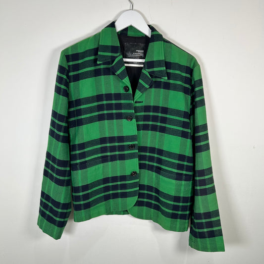 Undercover Davf Plaid Blazer Jacket Size M