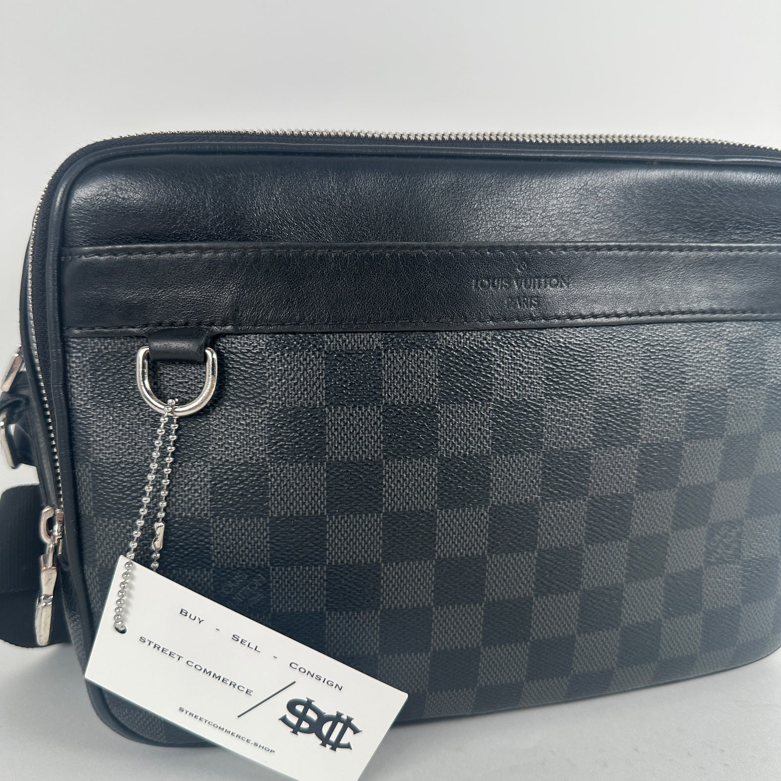 Louis Vuitton Graphite Damier Trocadero PM Shoulder Bag