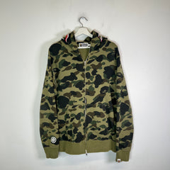 Bape 1st Camo Full-Zip Hoodie Size XL