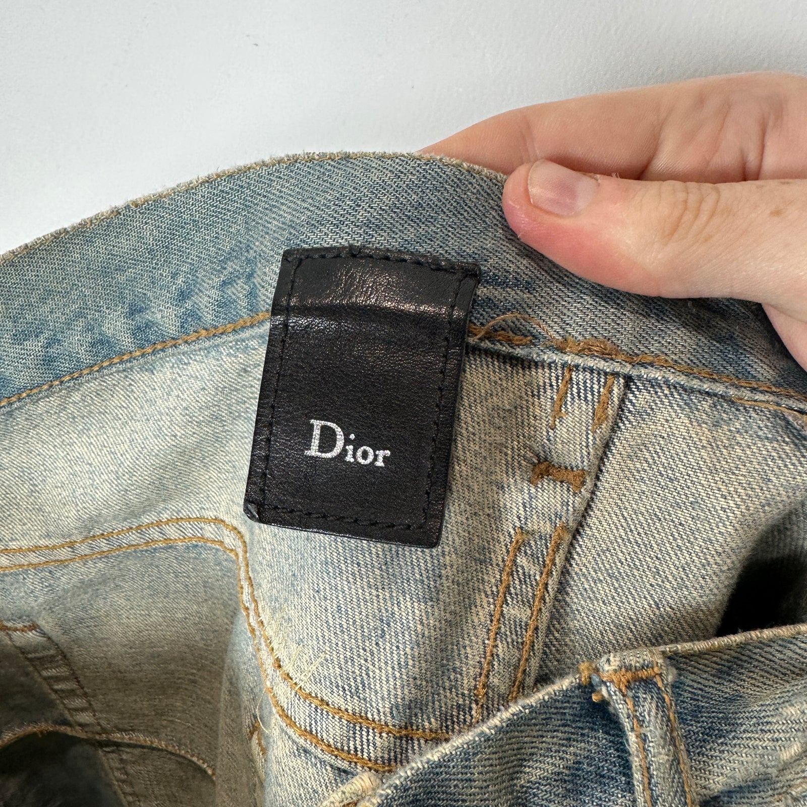 Dior SS06 Crash Denim Size 34