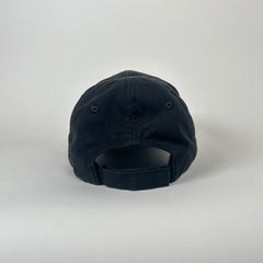 Balenciaga Black Surfer Logo Cap