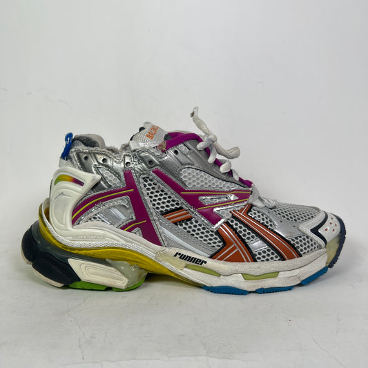 Balenciaga Multicolor Mesh Runners Size 40