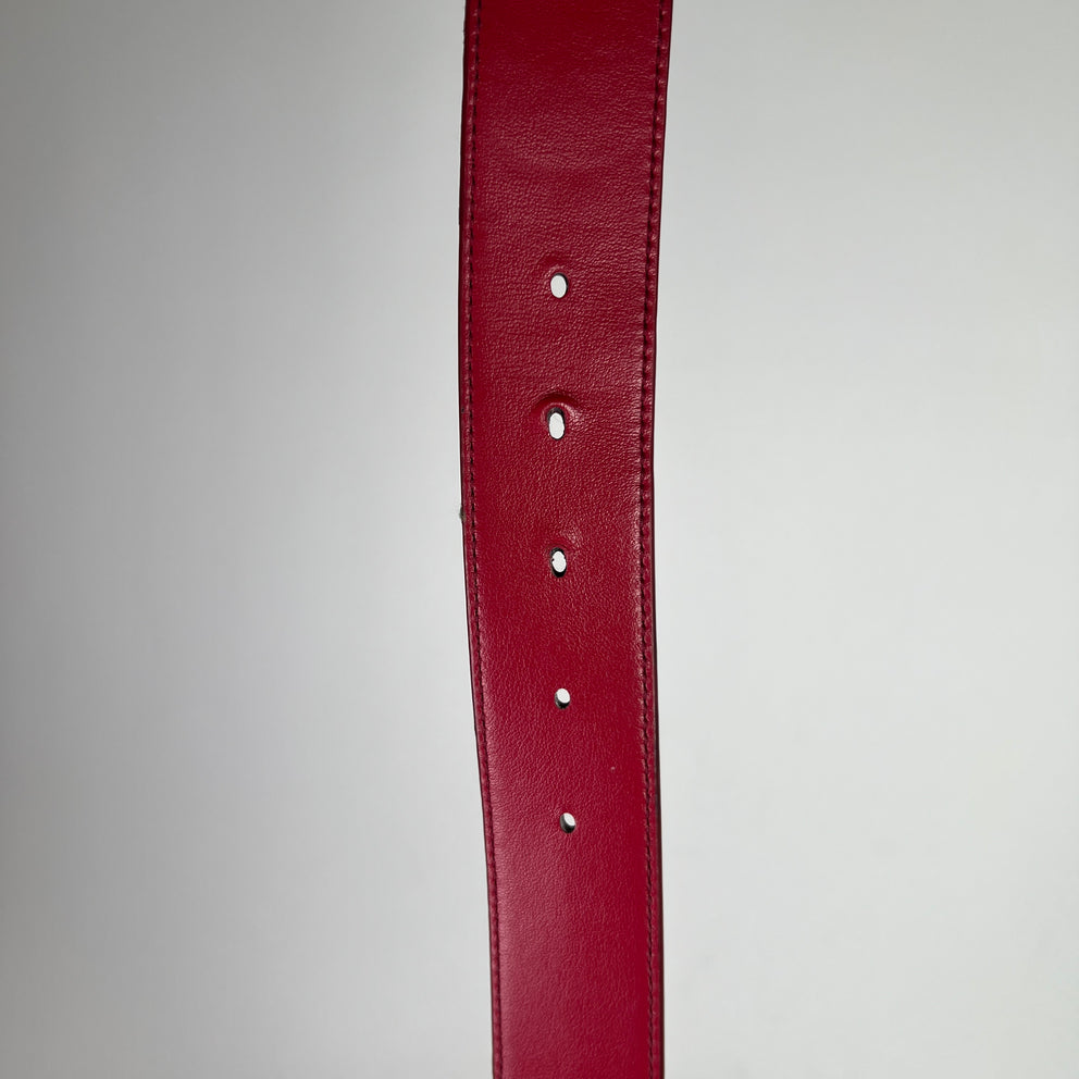Dior CD Oblique Galaxy Reversible Belt