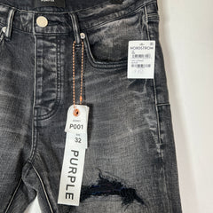 Purple Brand Black Washed P001 Skinny Jeans Size 32