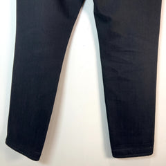 The Row Straight Leg Black Jeans