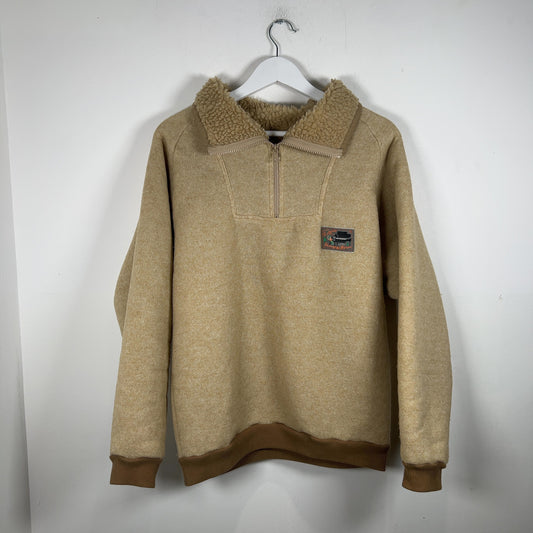 Kapital 'Alpine' Fleece Polo Jacket