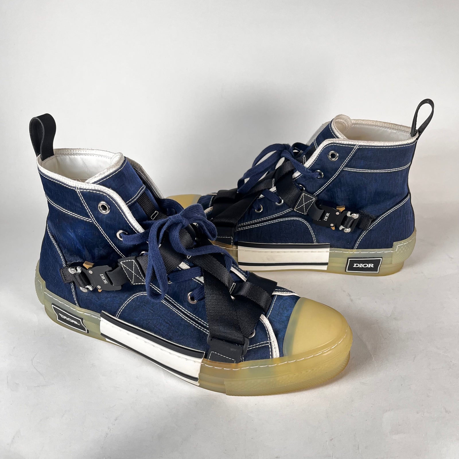 Dior x Alyx B23 Buckle High Top Sneakers Size 42