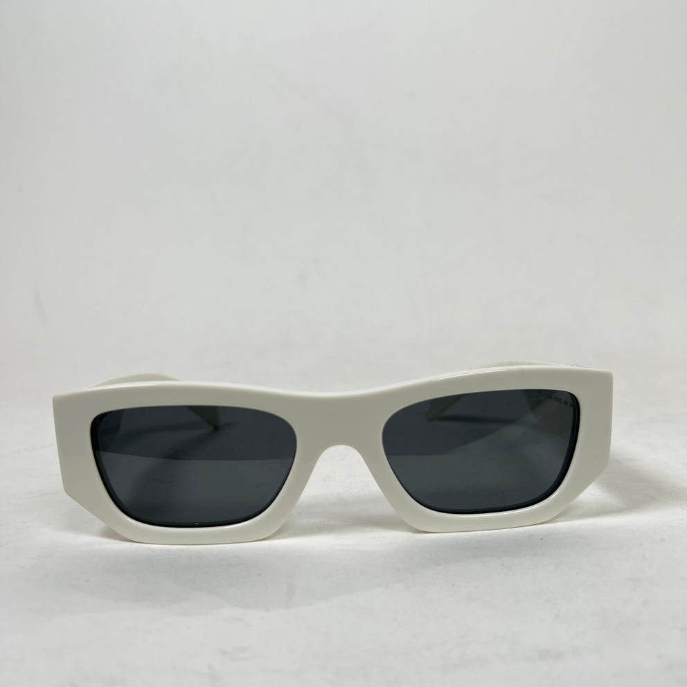 Prada White Symbole Sunglasses