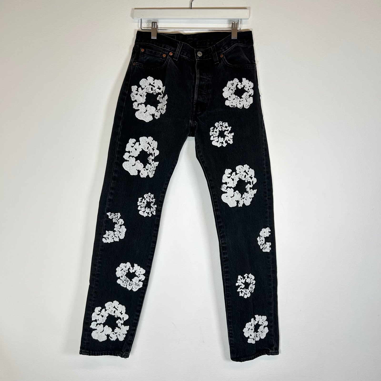 Denim Tears Black Wreath Jeans Size 30