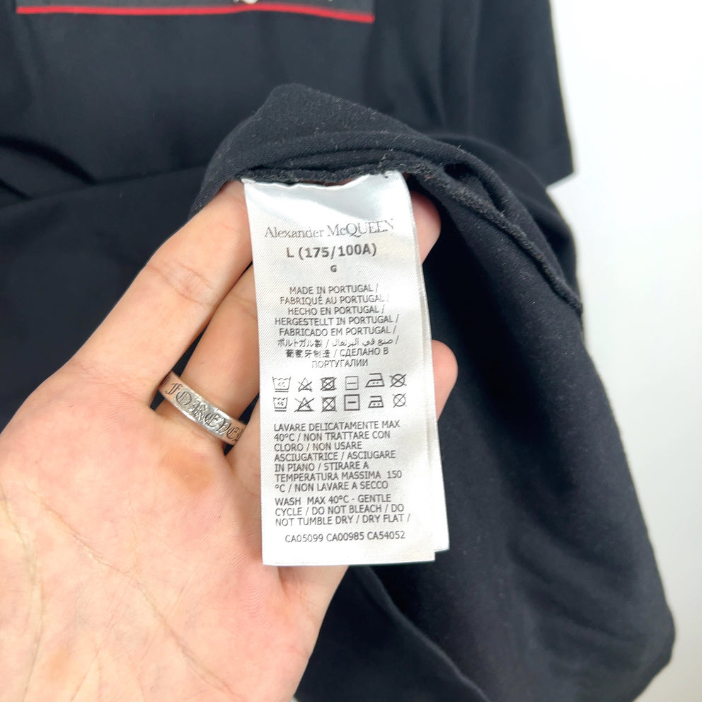 Alexander McQueen Selvedge Tape Logo T-Shirt