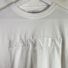 Lanvin Embroidered Logo T-Shirt