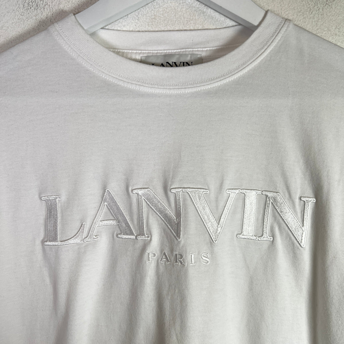 Lanvin Embroidered Logo T-Shirt