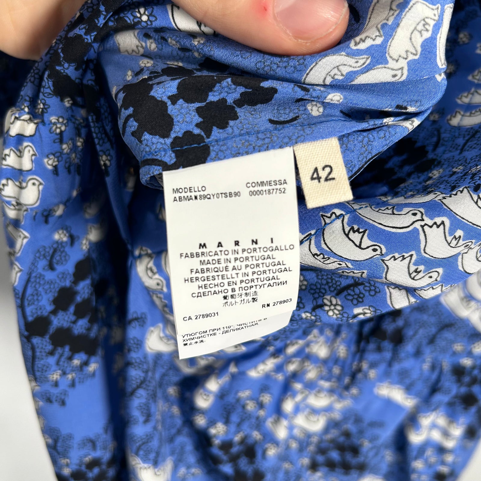 Marni Blue Sundress Size 42it