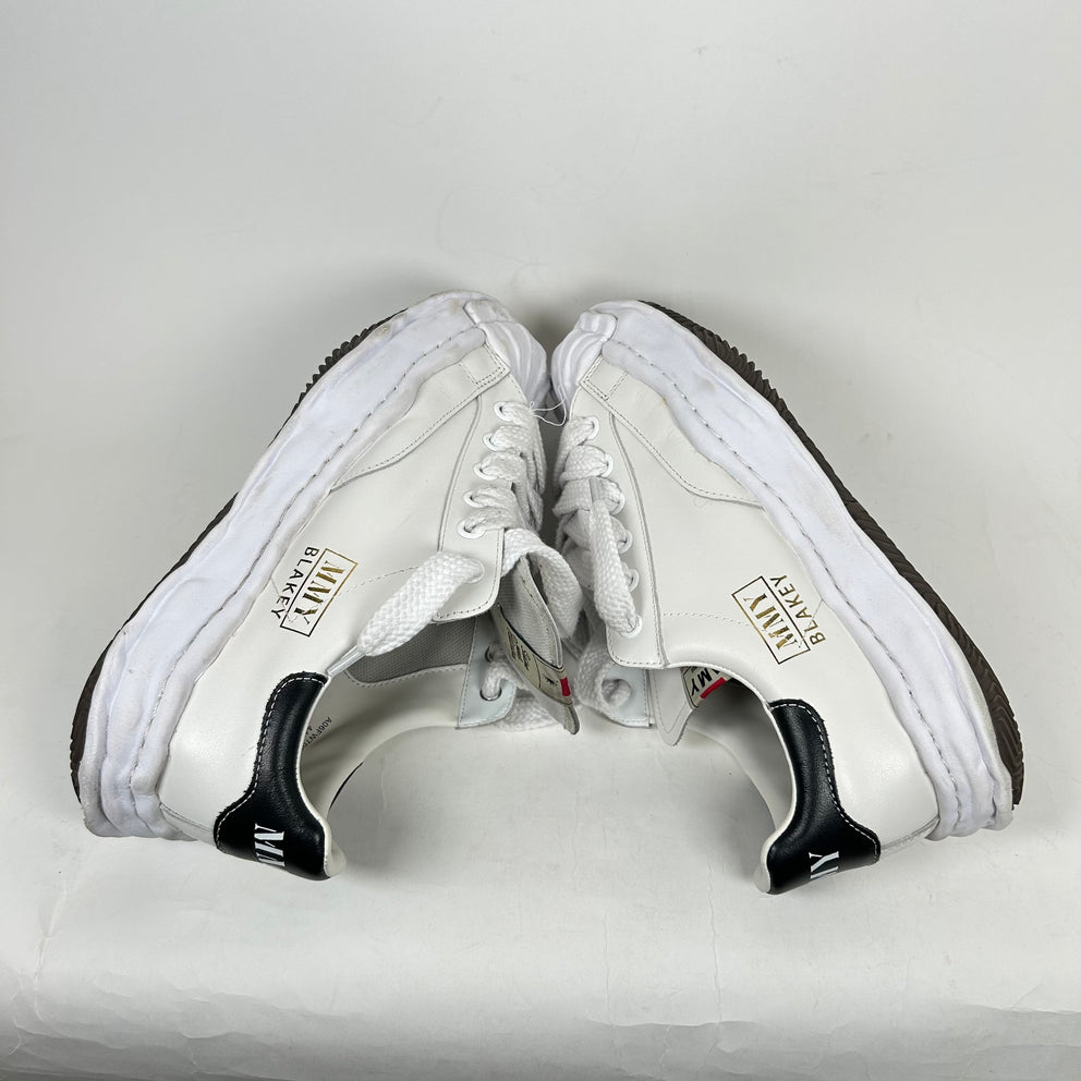 MMY White Blakey OG Sole Sneaker Size 44