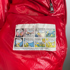 Moncler Red Puffer Size M