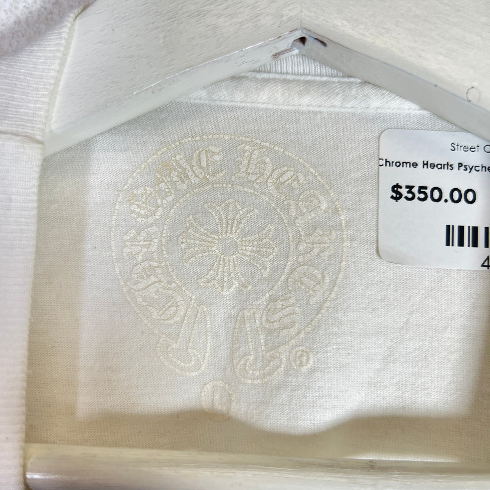 Chrome Hearts Psychedelic Spiral Cross T-Shirt