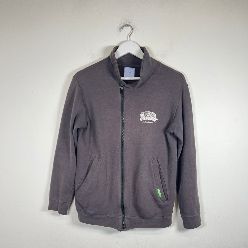 Neighborhood Grey Logo Zip Up Size S