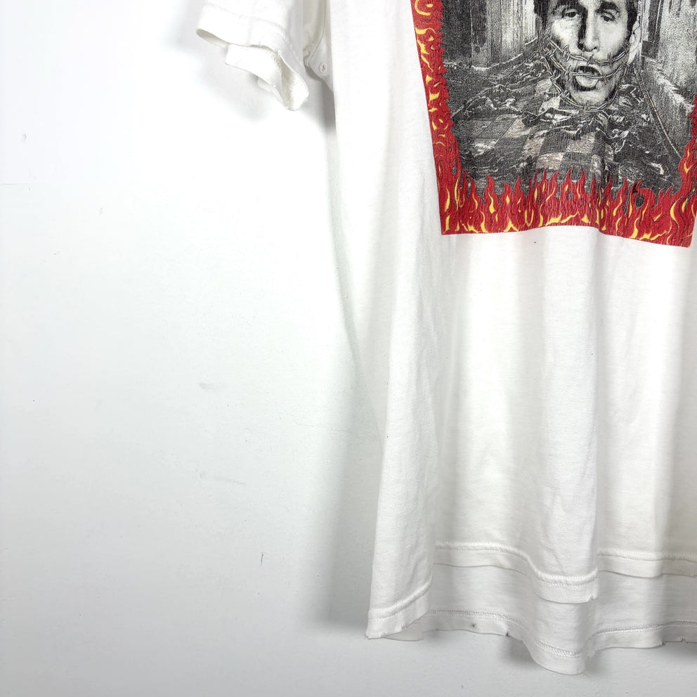 Number (N)ine AW04 'Give Peace a Chance' Dead Kennedys George Bush T-Shirt